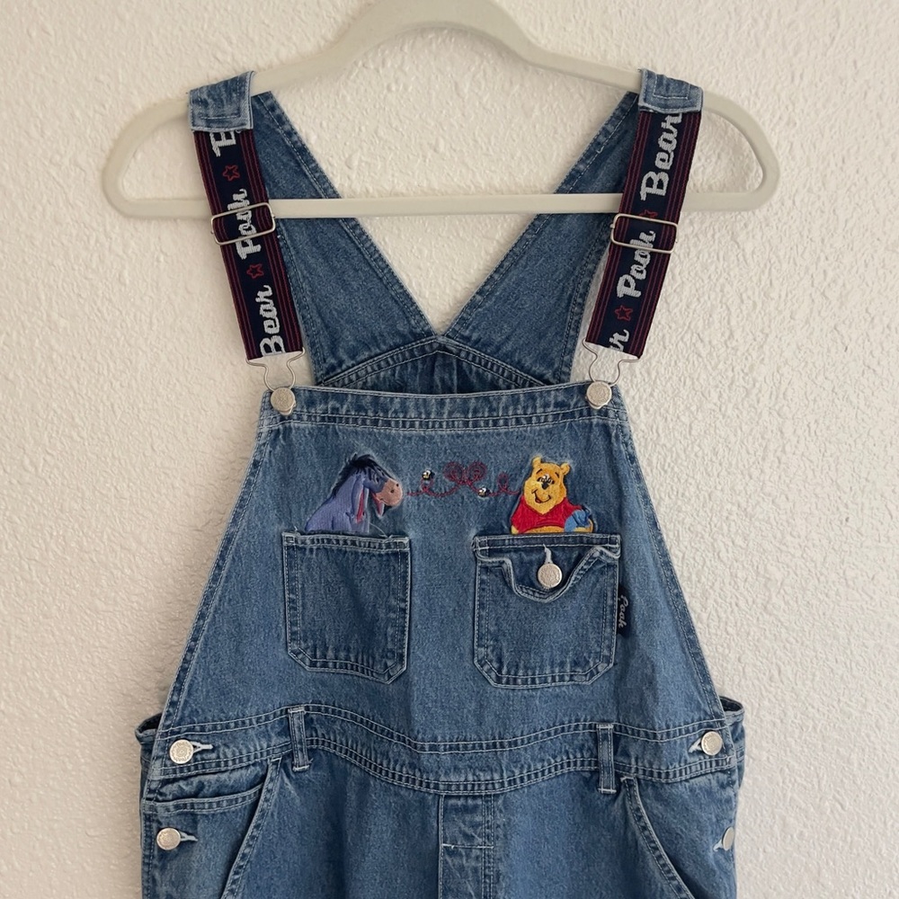 Pooh & Eeyore Embroidered Overalls